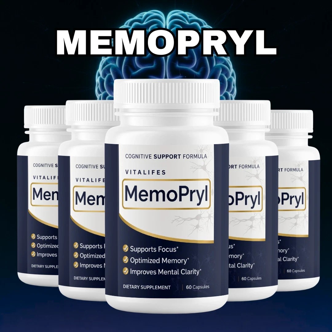 (5 Pack) MemoPryl Nootropic All Natural Brain Supplement Memo Pryl 300 Capsules