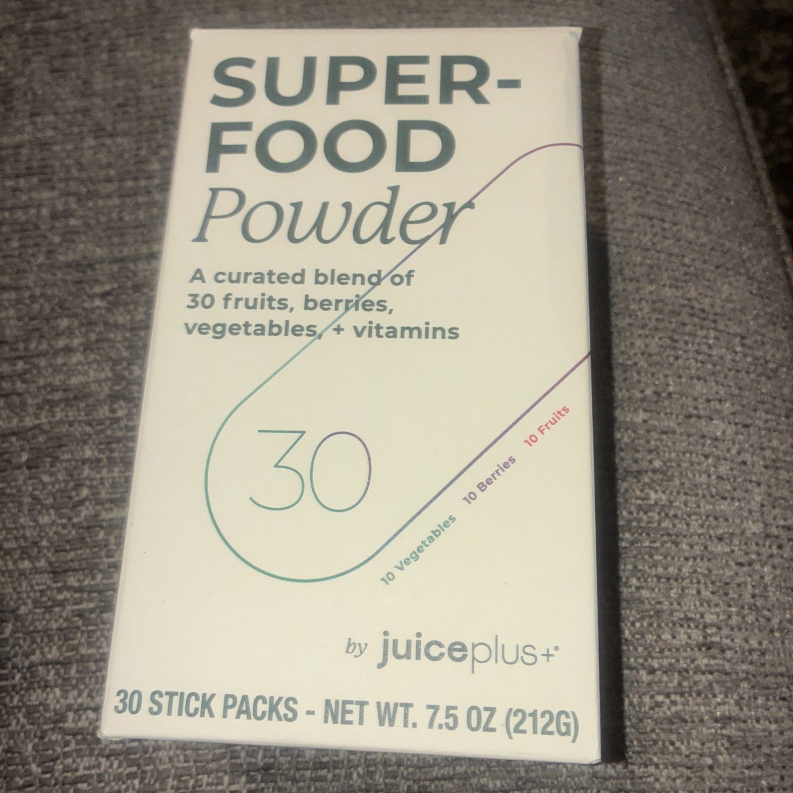 Juice Plus Super Food Powder 30 Stick Packs exp 7/2026