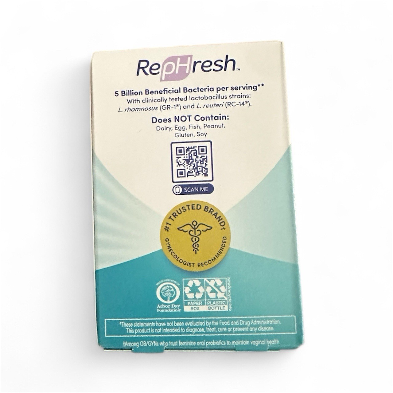Rephresh Pro B Probiotic Feminine Supplement 30 Capsules Exp 08/2026+