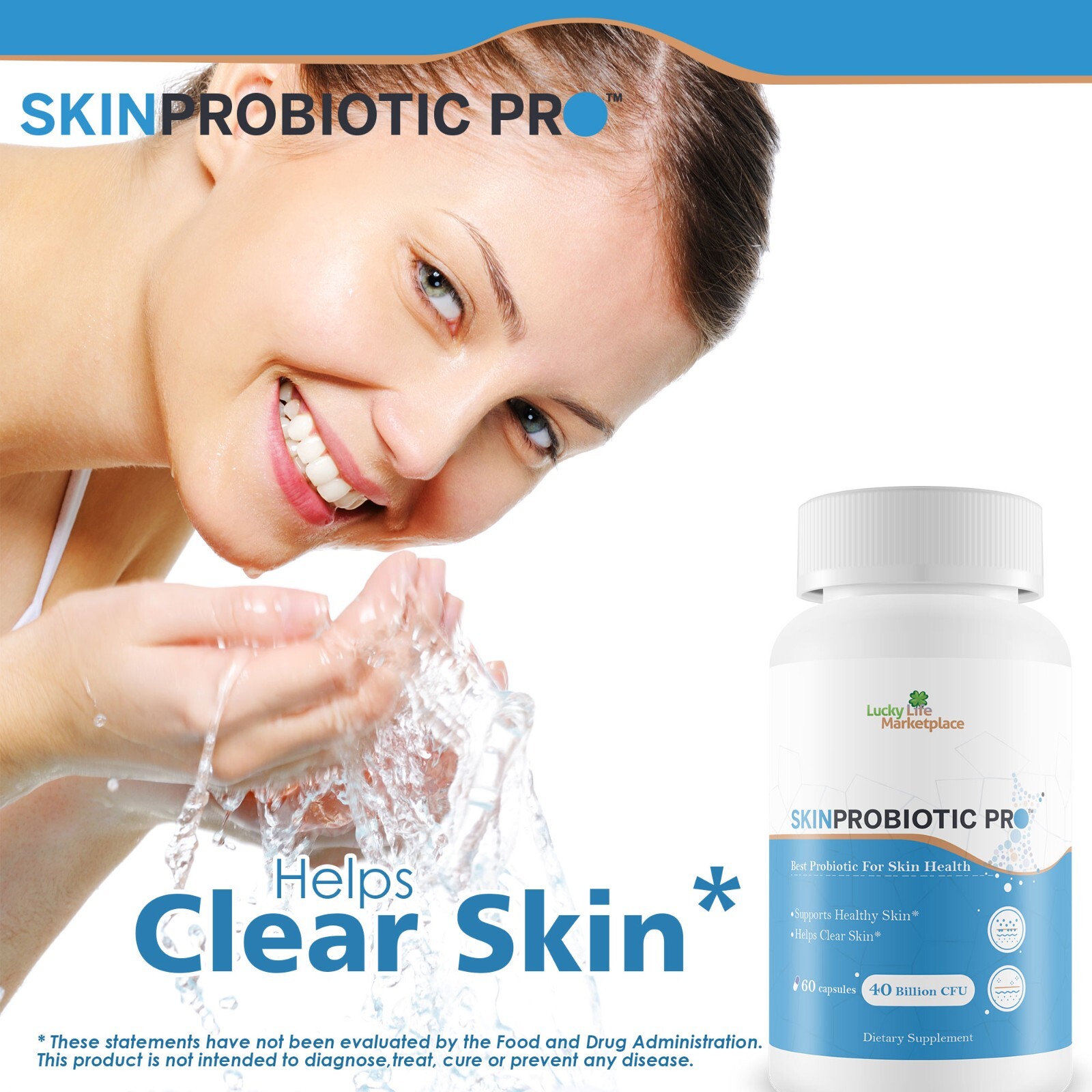 Skin Probiotic Pro – Support Healthy Skin from the Inside Out with a Probiotic
