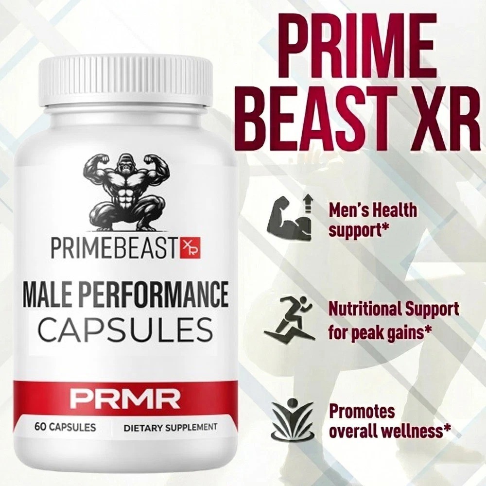 (3 Pack) Prime Beast XR Male Advanced supplement PrimeBeastXR Formula – (180 ct)