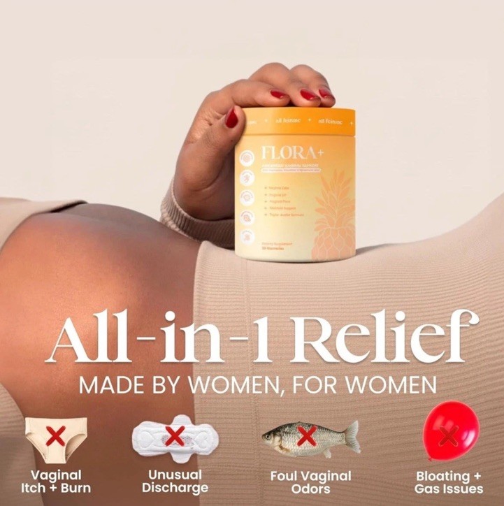 ALL FEMME Flora+ Advanced Vaginal Support Gummies 30ct PINEAPPLE 🍍 *AUTHENTIC*