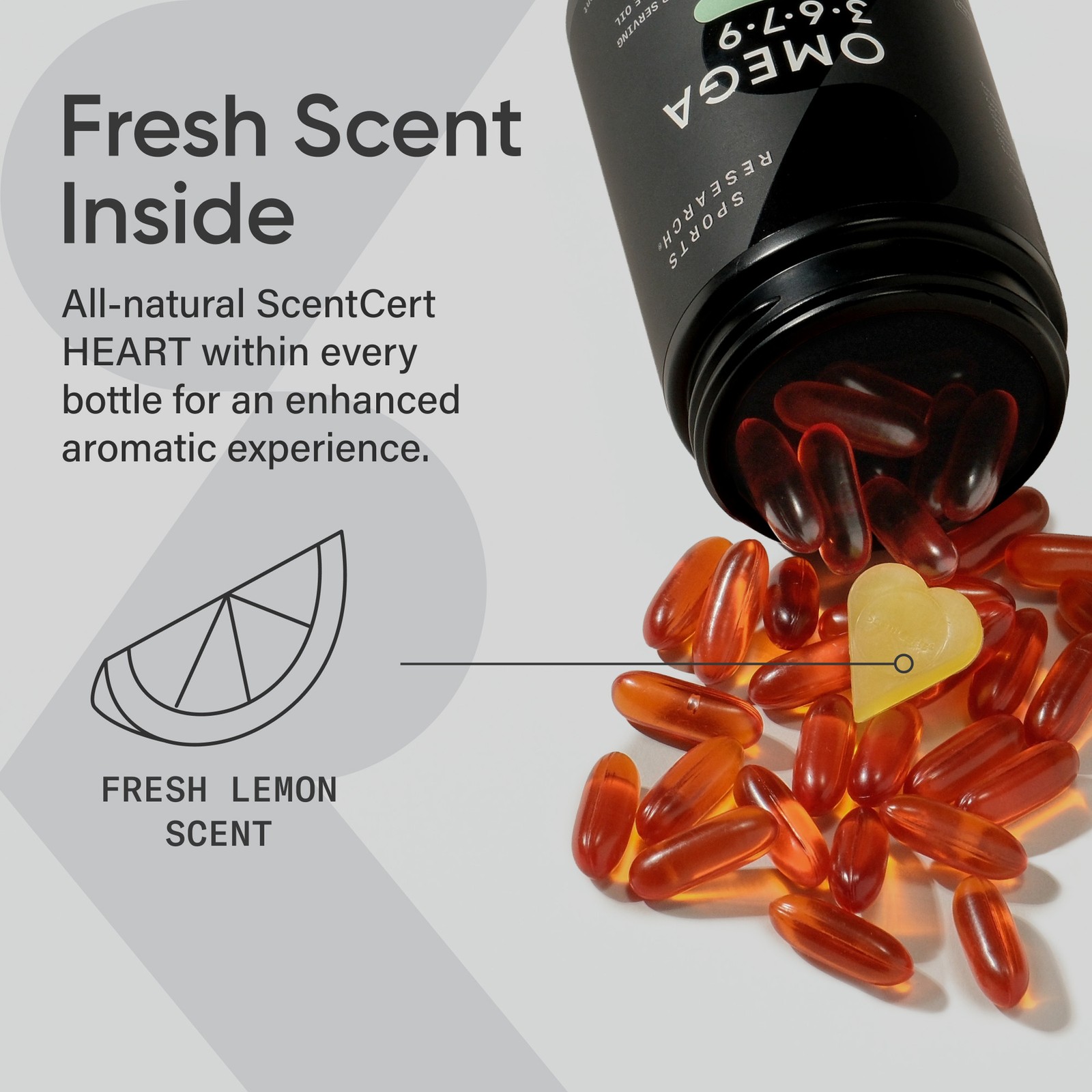 Vegan Omega 3-6-7-9 Supplement (90 Softgels) – Plant-Based, Heart & Skin Health
