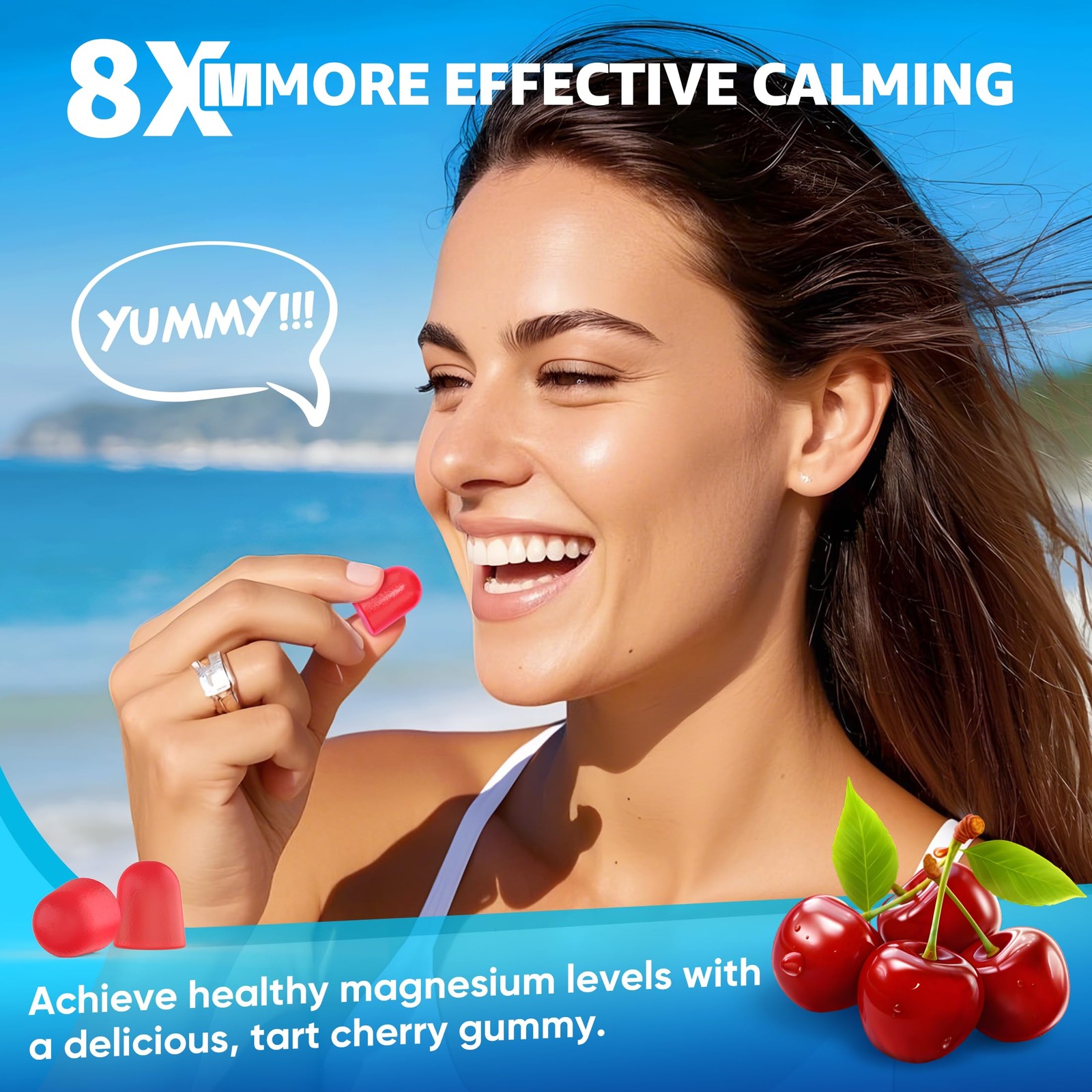 Pack Of 2 Magnesium Complex 8 Forms of Magnesium Glycinate Vegan 120Ct ENVYCURE