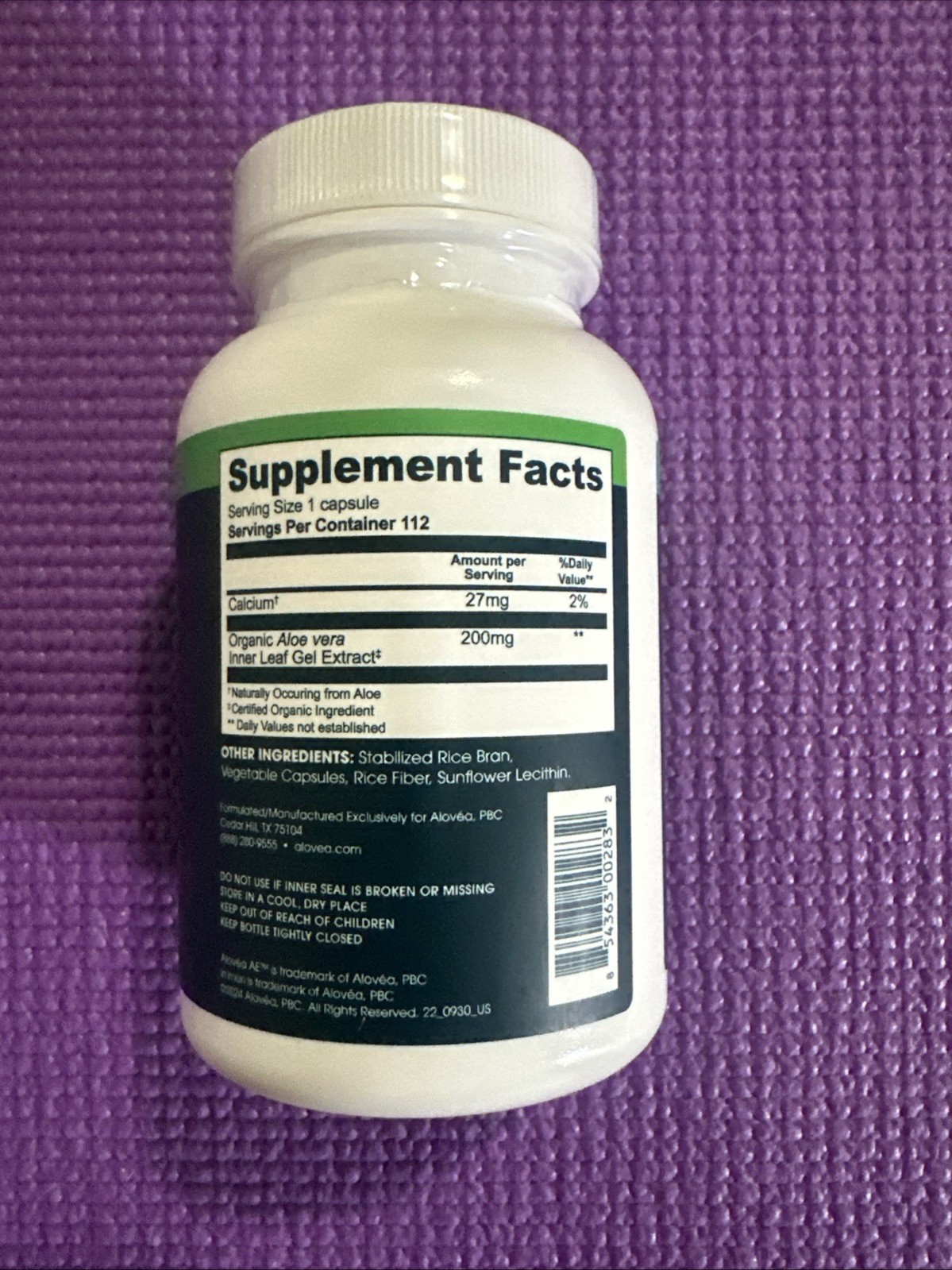 Alovea Immun OPTIMIZED IMMUNE SUPPORT 112 Caps EXP 07/2027 Alovéa