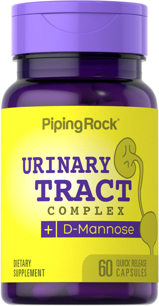 D-Mannose 600mg/Cranberry/Bromelain/Vitamin C/Lactobacillus 60Caps Urinary Tract