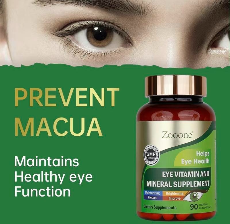 Lutein 180mg Zeaxanthin Tablets Eye Health Macular Vision Support 90 Count