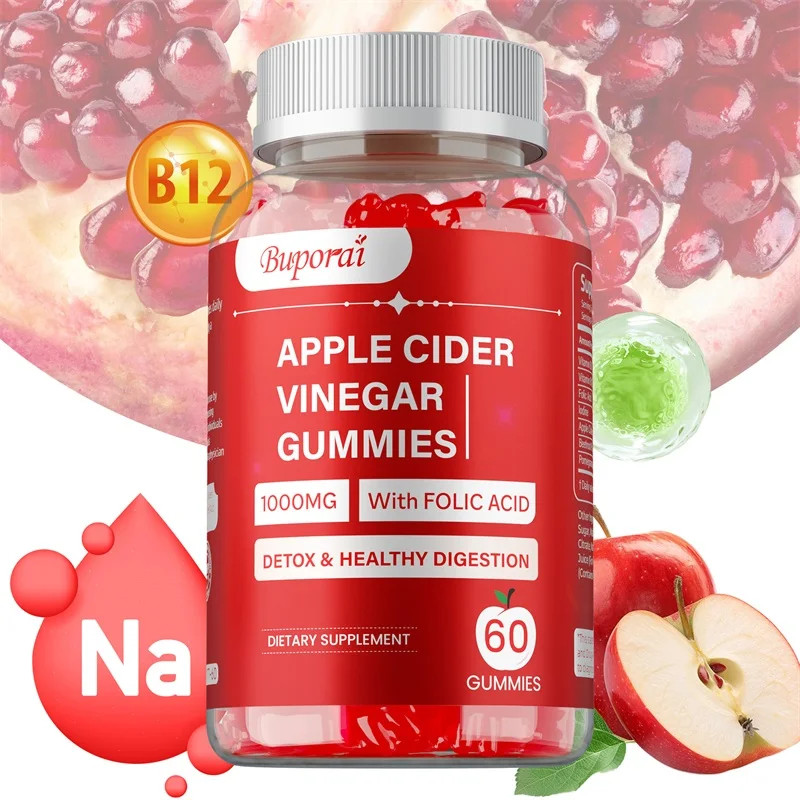 Apple Cider Vinegar 60pcs – Digestive Health, Metabolism, Weight Management