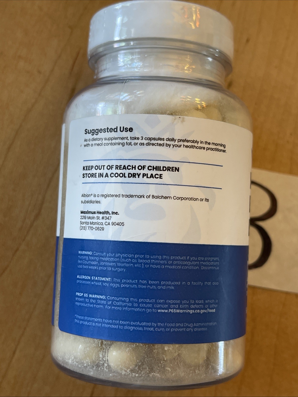 Maximus Building Blocks 90Caps Multivitamin New & Sealed MFG: 06/2025