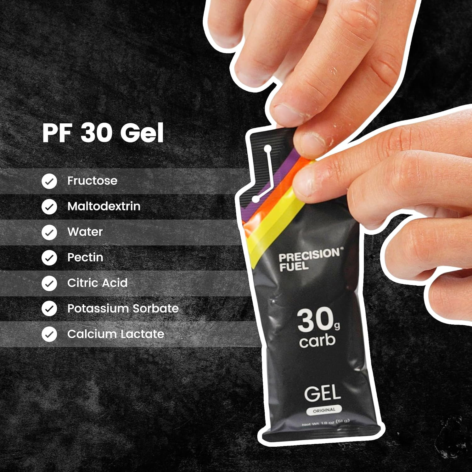 Precision Fuel PF30 Energy Gels – Mild, Neutral Flavour Running Gels for Endu…