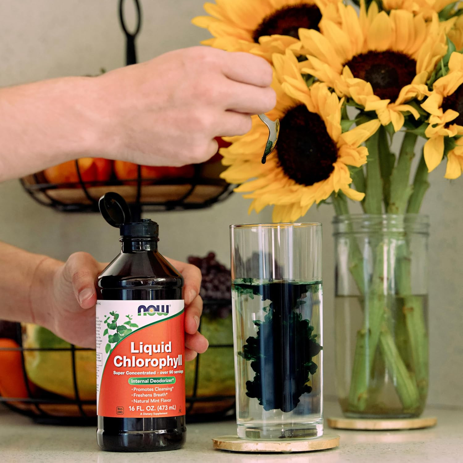 Supplements, Liquid Chlorophyll, Super Concentrated, Internal Deodorizer*,Boost