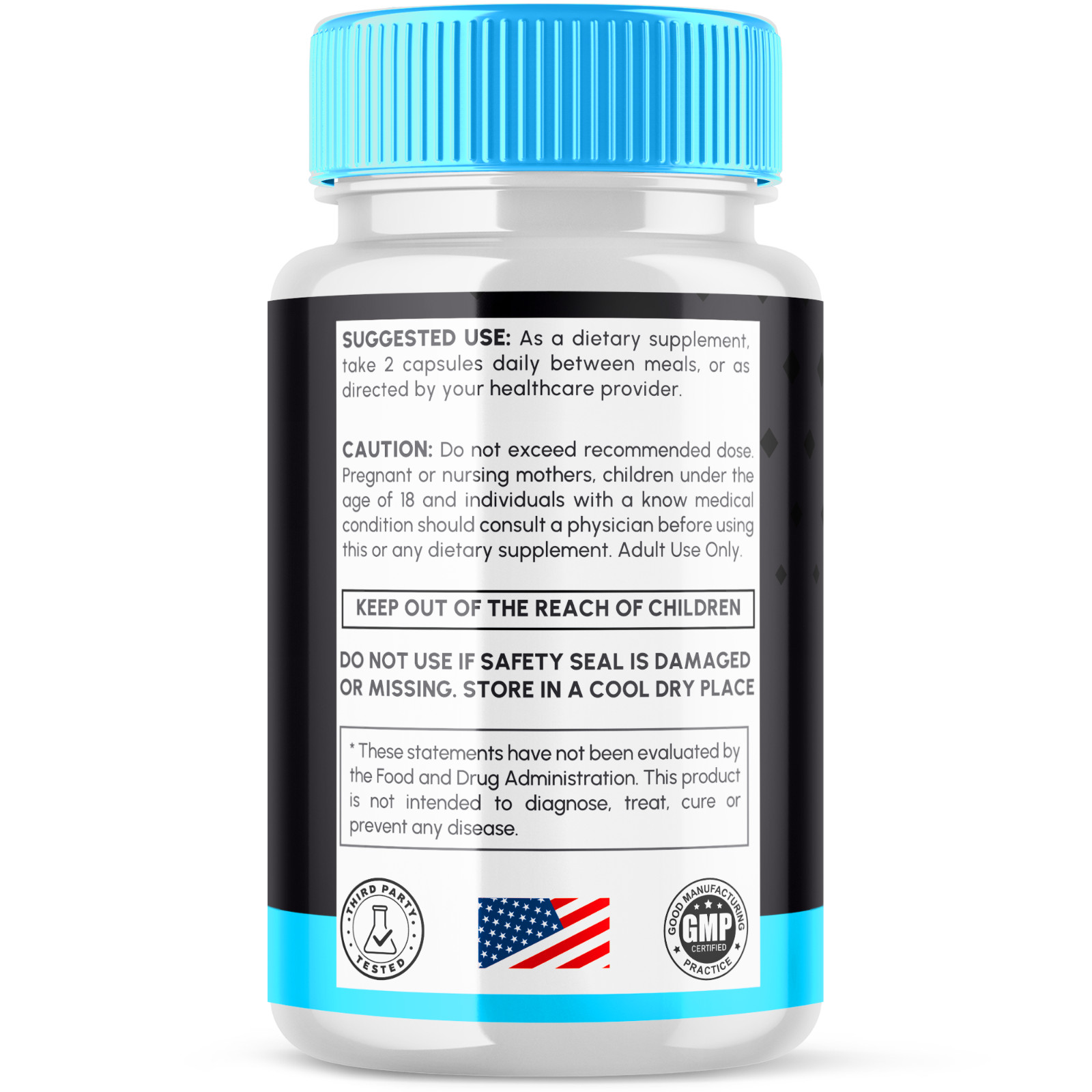 (2 Pack) Health Charm Male Pills – Maximize Energy, Vitality & Stamina 120 Pills