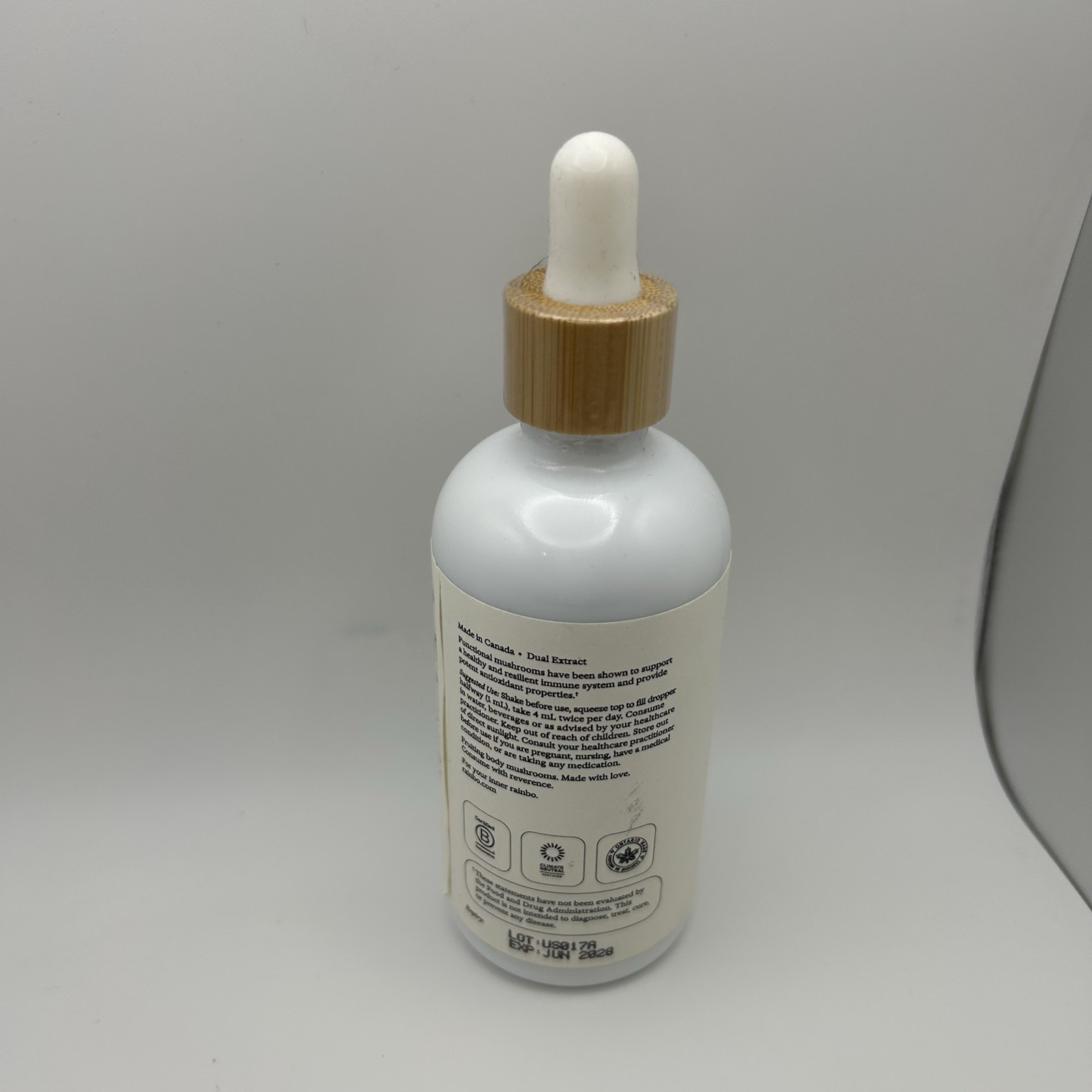 Rainbo 11:11 Super Multi-Mushroom Tincture W Lion’s Mane & Turkey Tail 3.4 fl oz