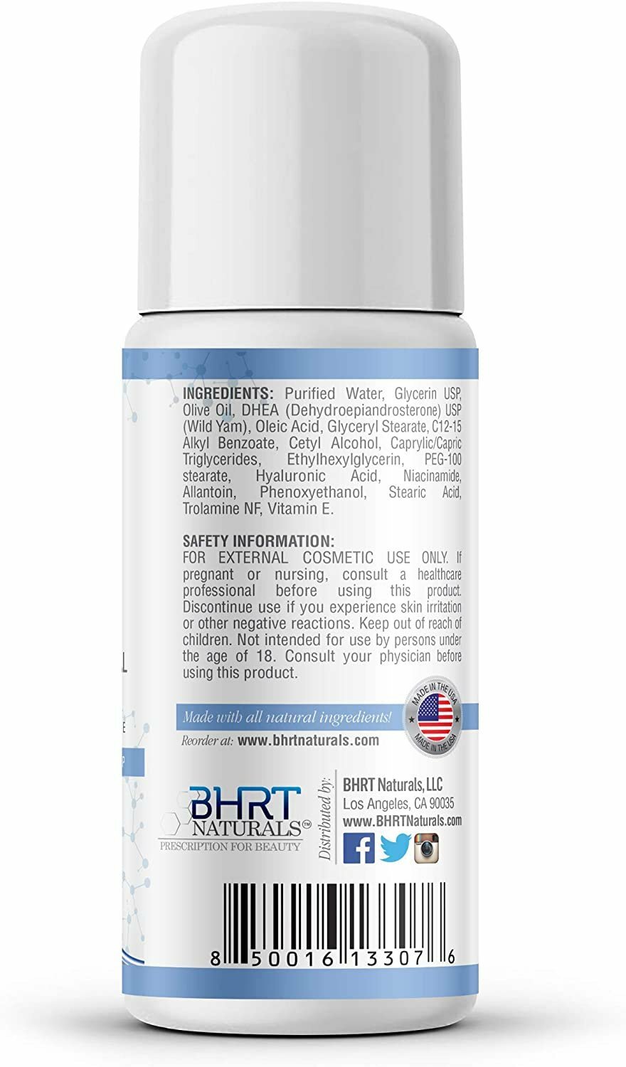 DHEA Cream 20mg for Men & Women Bioidentical DHEA USP Natural DHEA Supplement