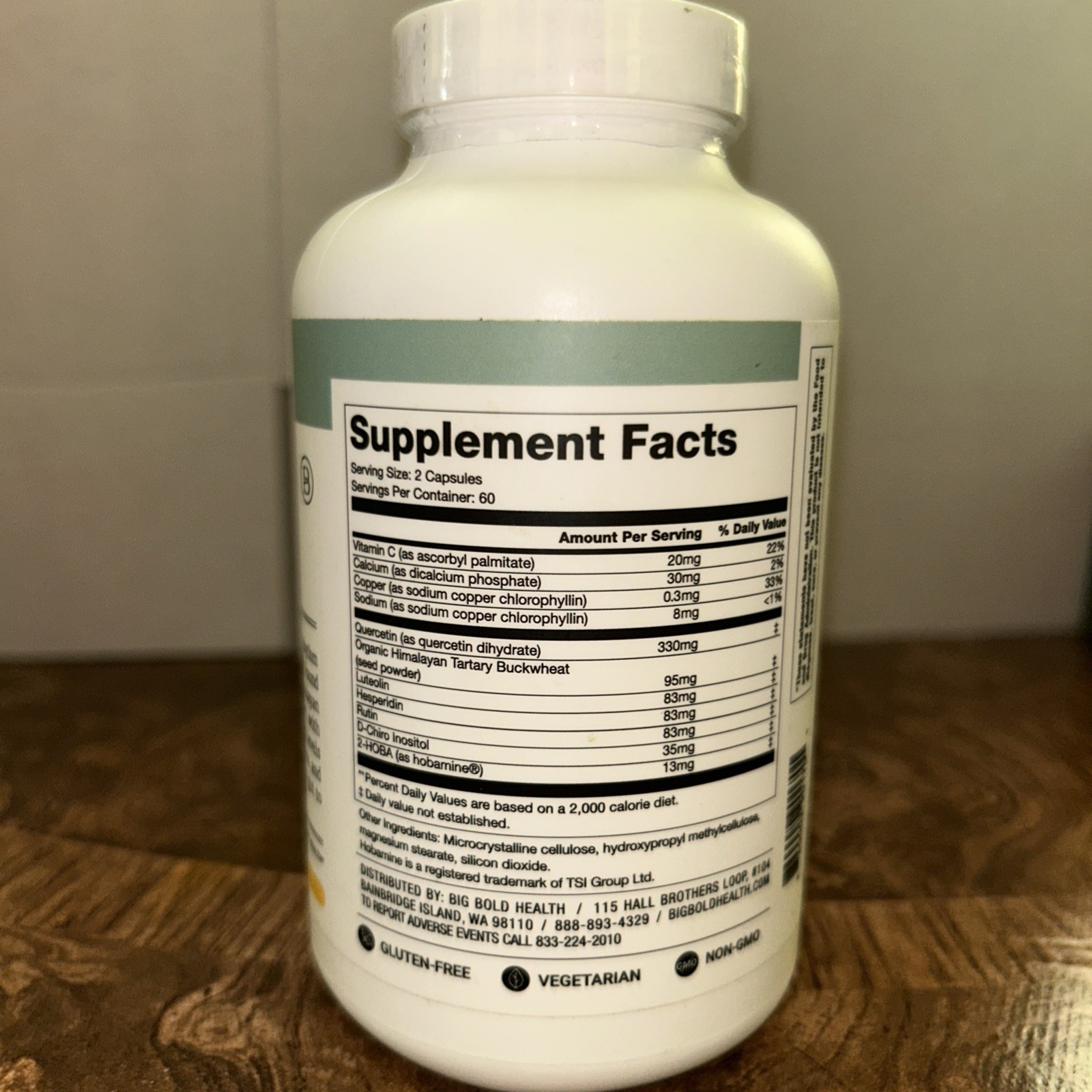 Big Bold Health HTB Rejuvenate Immune Health Support 120 CAPS Best Before12/2025