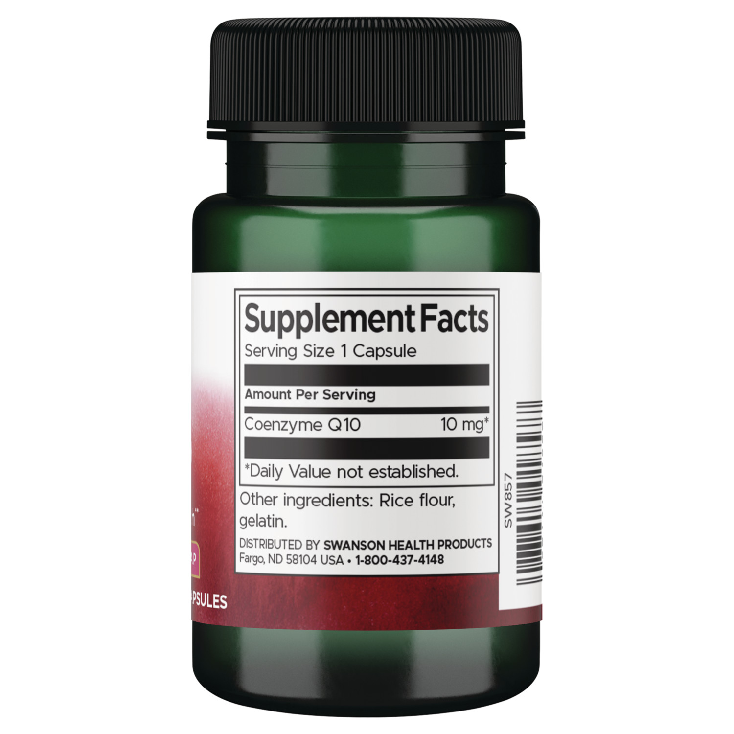 Swanson Coq10 10 mg 100 Capsules