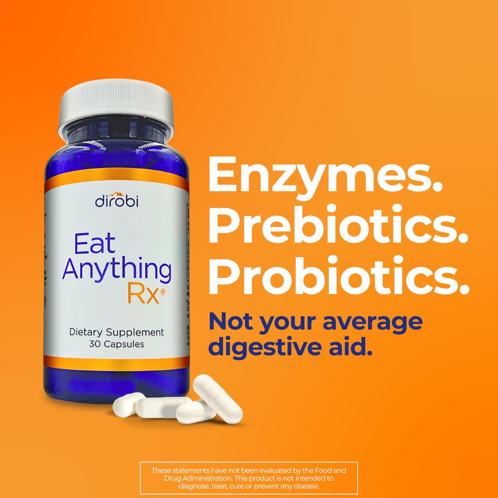 Dirobi Eat Anything Xylose Isomerase Enzyme Fructose Malabsorption FODMAP Gas