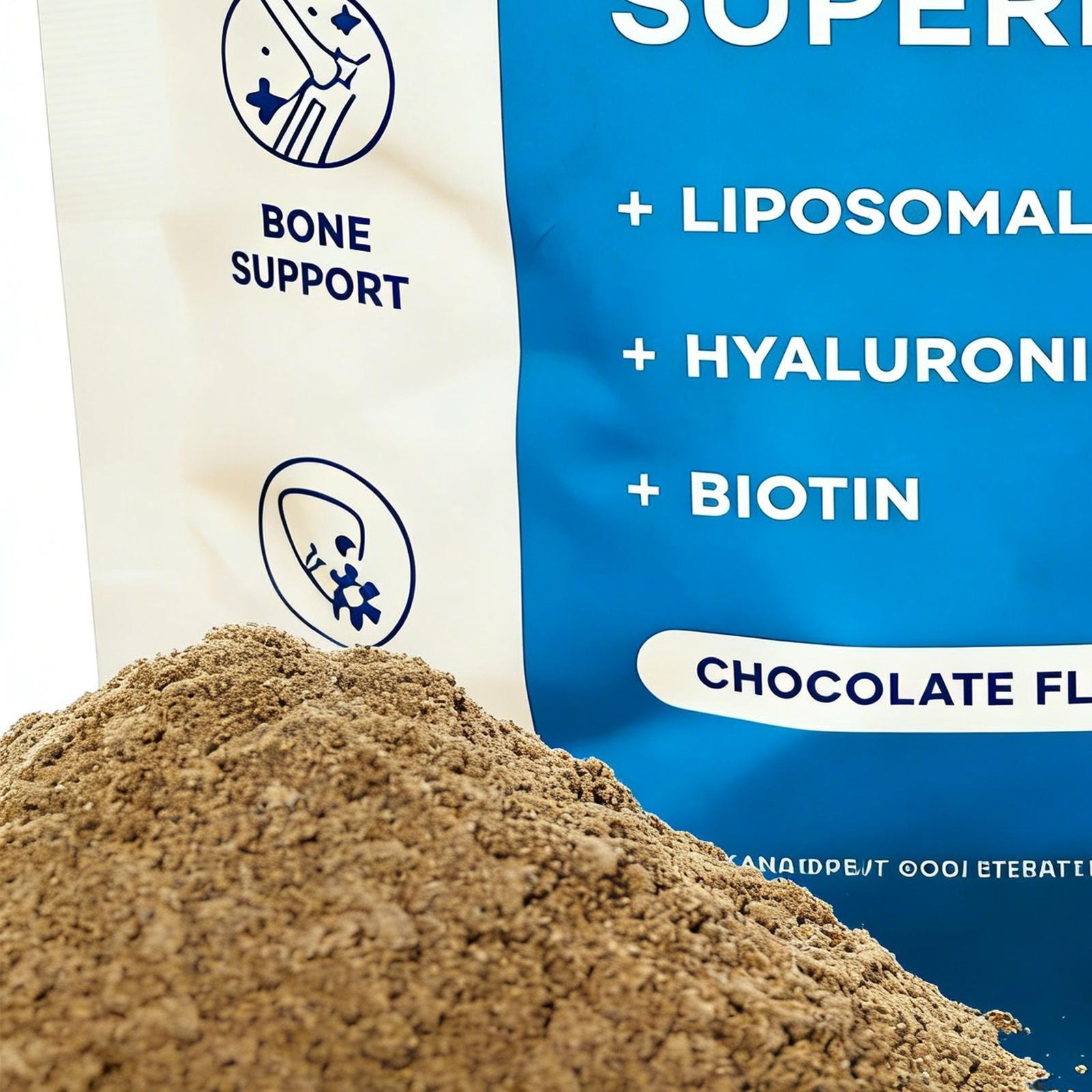 Elavate Multi Collagen Superblend Chocolate Flavor 240g Support Skin Hair Joints