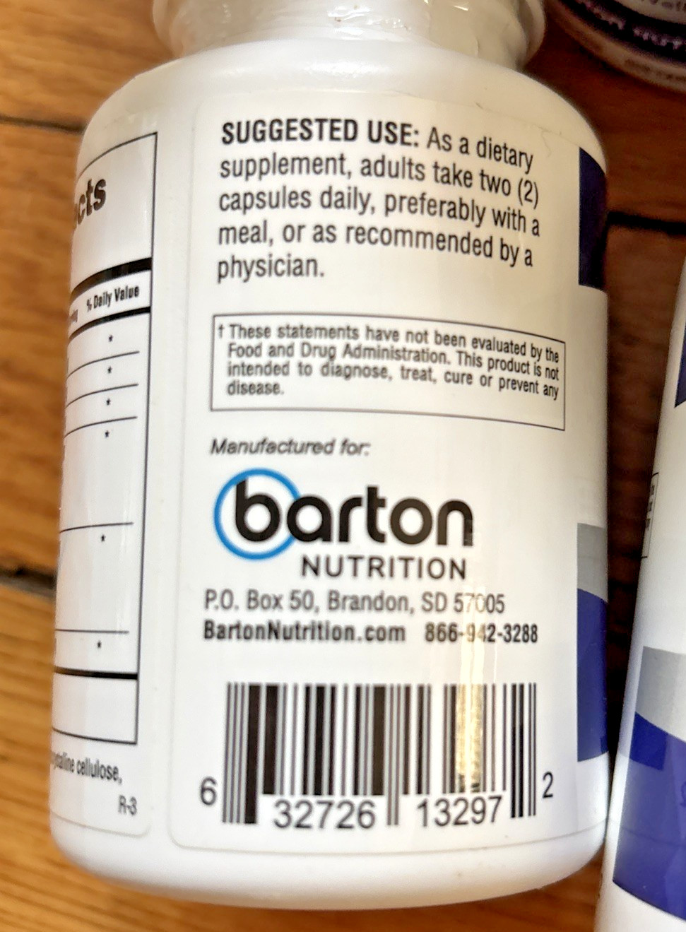 LOT OF 11!! Barton Nutrition Healthy Gut Restore Supplement 60 Capsules 10/2025