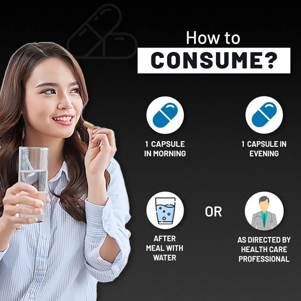 Vitawin L-ARGININE Capsules For Maximum Strength – 60 Capsule c550