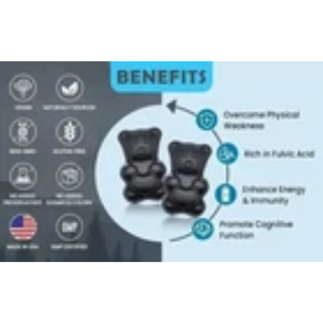 2xSHILAJIT + ASHWAGANDHA GUMMIES Potent Antioxidant Immune Support Overal Health