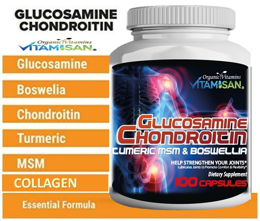 Glucosamine Chondroitin Joint Msm Strength Triple alivio rodilla