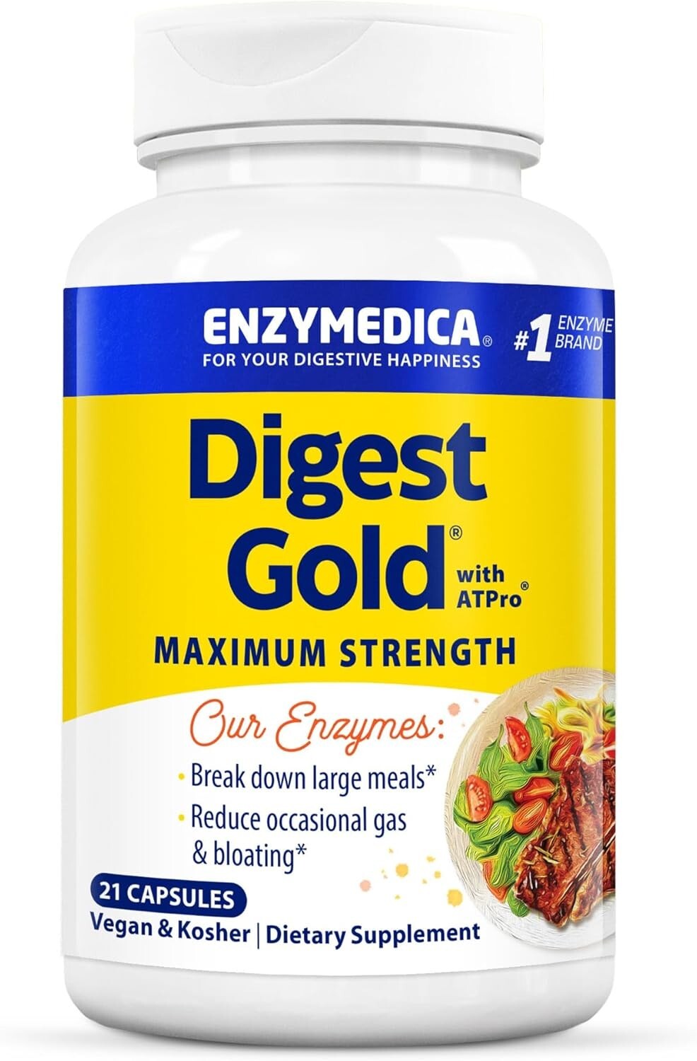 Enzymedica Digest Gold, 21 Capsules