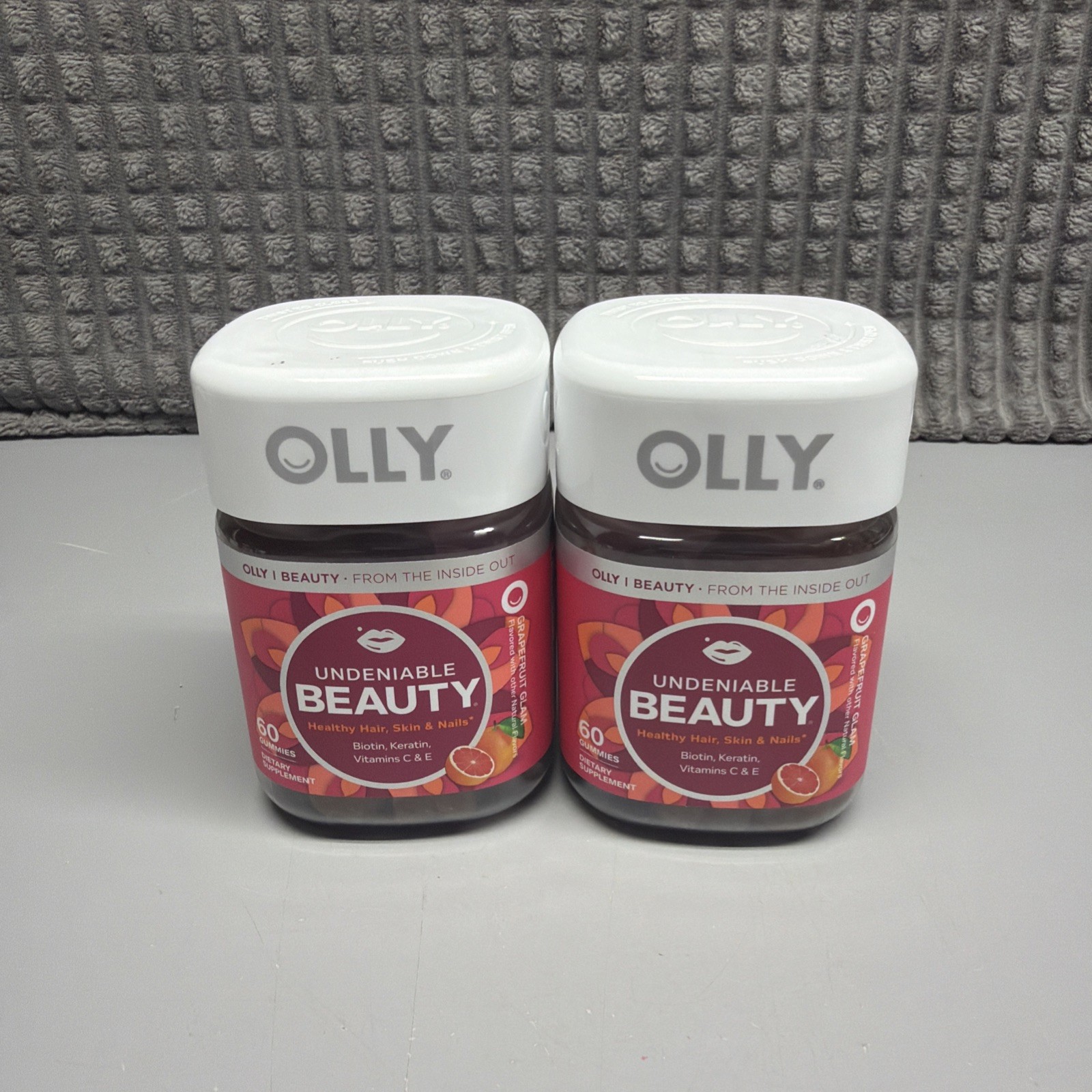 Olly Undeniable Beauty Gummies 120 Count Hair Skin Nails Support 06/05/2026