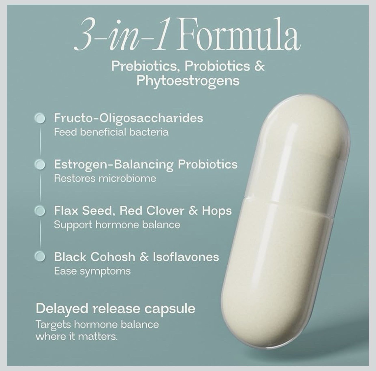 BIOMA Menopause Support Probiotics, Dietary Supplement, 60 capsules