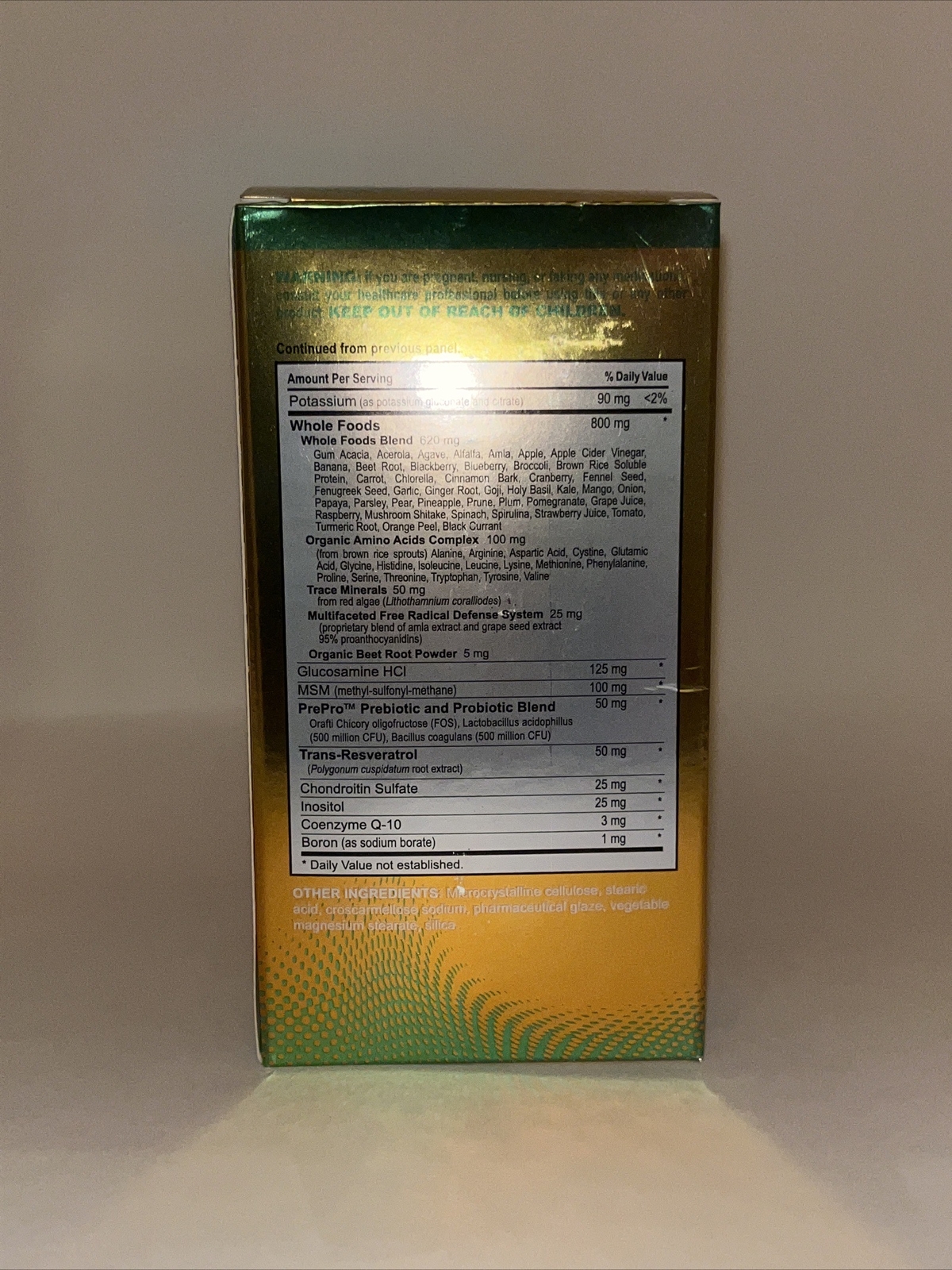 Youngevity Dr. Wallach Beyond Tangy Tangerine BTT 2.0 Tablets – 120 **3 PACK**