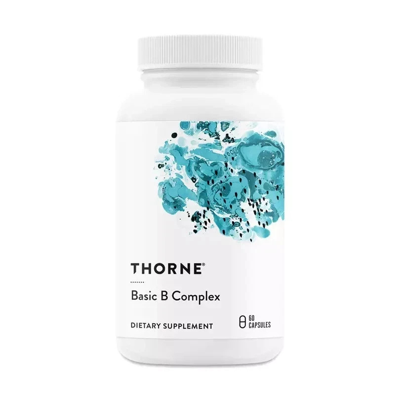 Thorne Basic B Complex 60 capsules x 3-Pack (Total 180 caps) Exp 05/2028 New