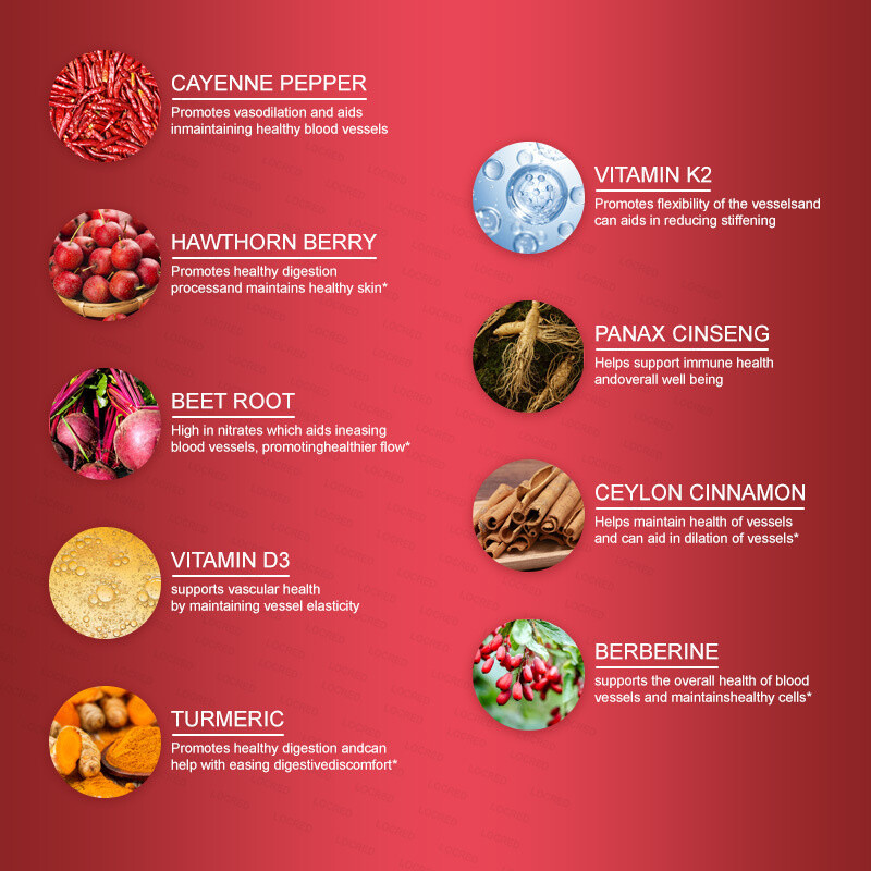 Nutra Cayenne Turmeric Vascu Pepper Flow Beet Root Liquid Vitamin Hawthorn Drops