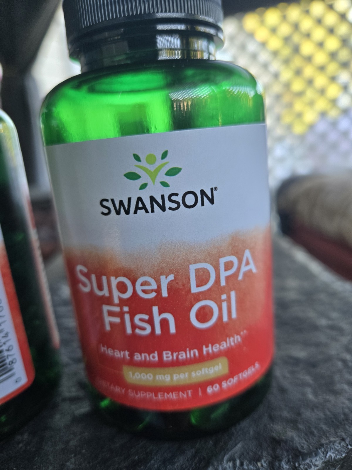 Swanson Super DPA Fish Oil Softgels NEW Two-60 Count Bottles. Exp. 7/27