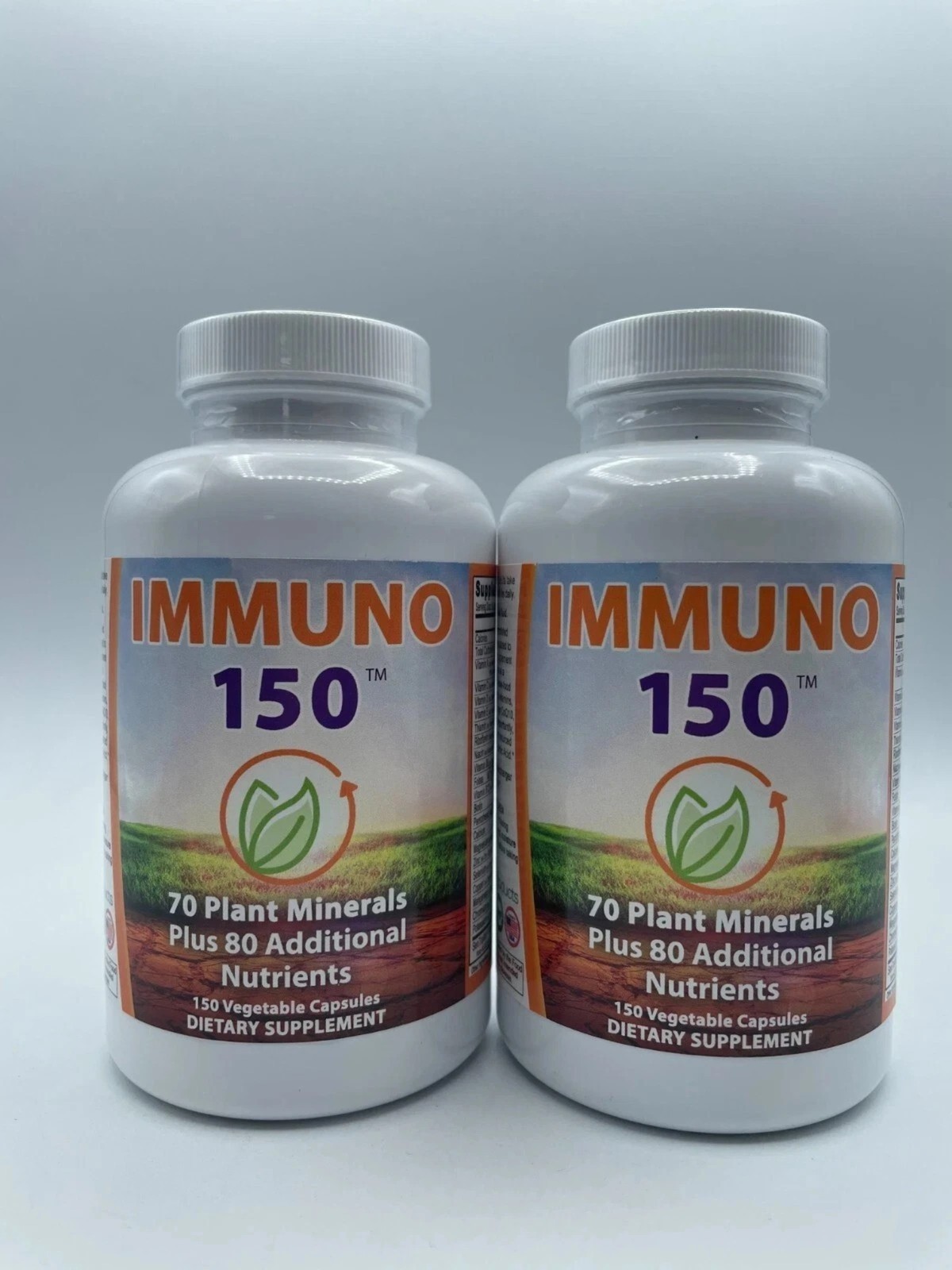 2 Bottle IMMUNO 150 THE ULTIMATE MULTI VITAMIN, IMMUNE BOOSTER.150 CAPSULES