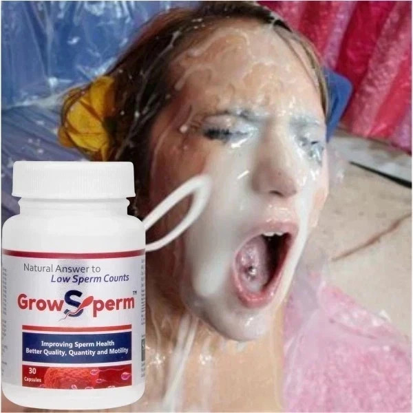 Grow Sperm Men Herbal Wellness Capsules Natural Vitality Support 30 Veg Capsules