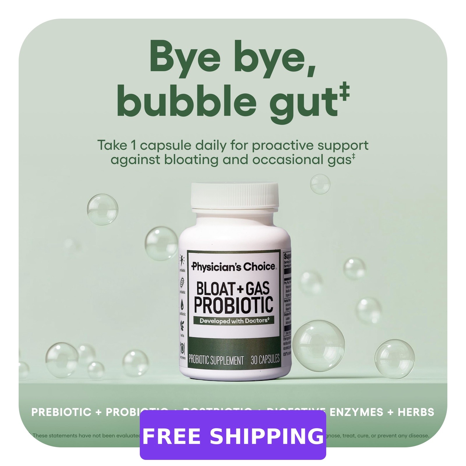 Physician’s CHOICE 30 Count (Pack of 1) Probiotic