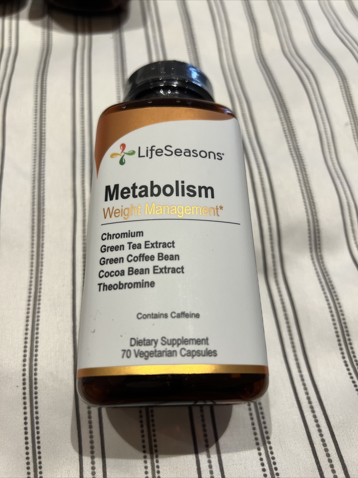 LifeSeason Metabolism weight control 70 Vegetarian Capsules Exp 01/2025