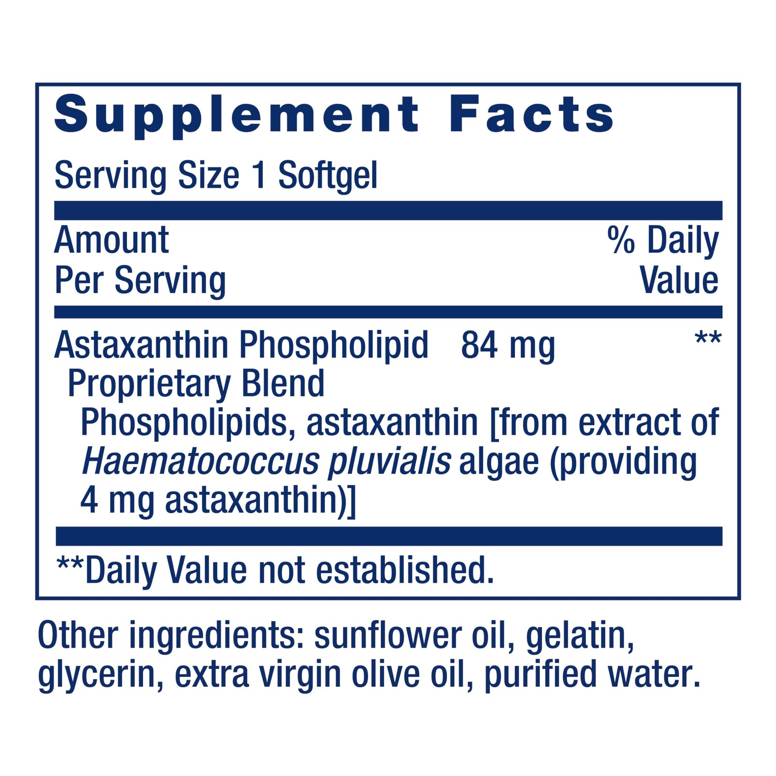 Life Extension Astaxanthin with 30 Count (Pack of 1), Red to Brown