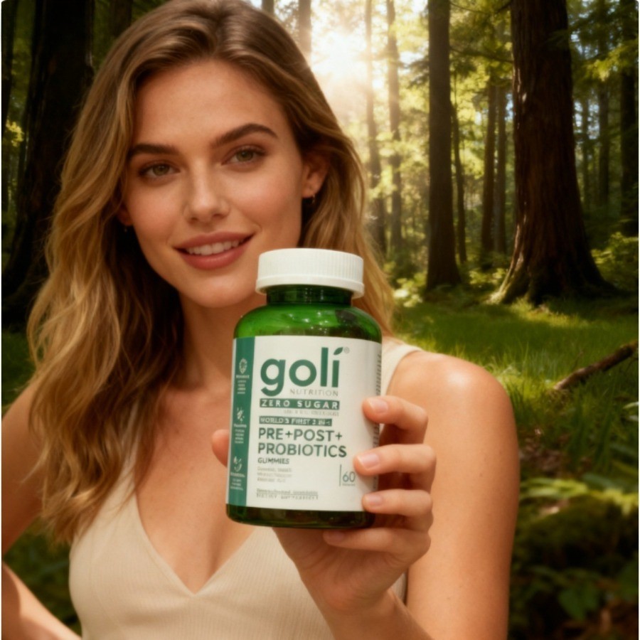 3 Pack Goli Zero Sugar 3-in-1 PRE+POST+Probiotics Gummies 60 Count++*/–