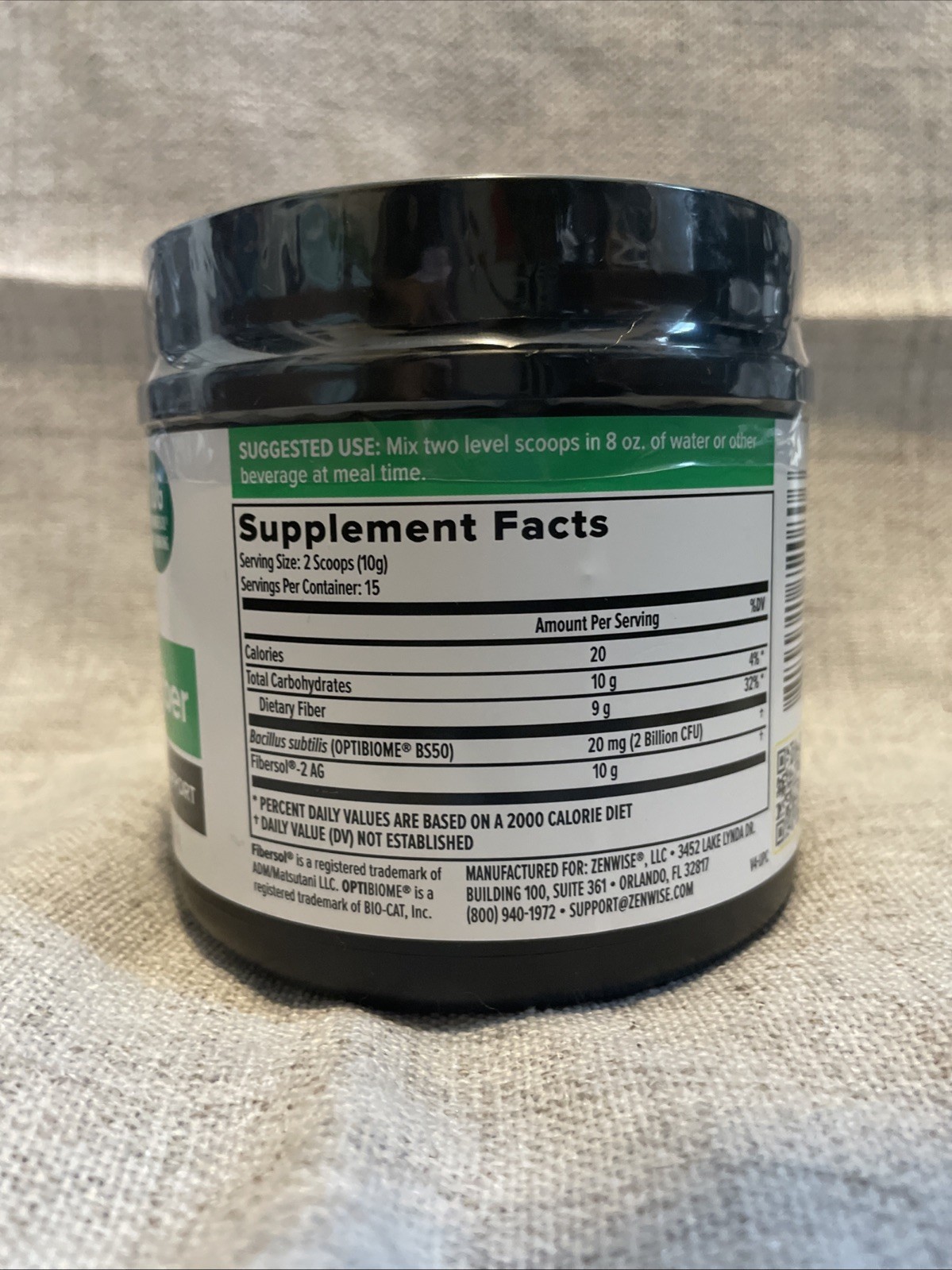 Zenwise Daily Prebiotic Fiber 5.29 OZ