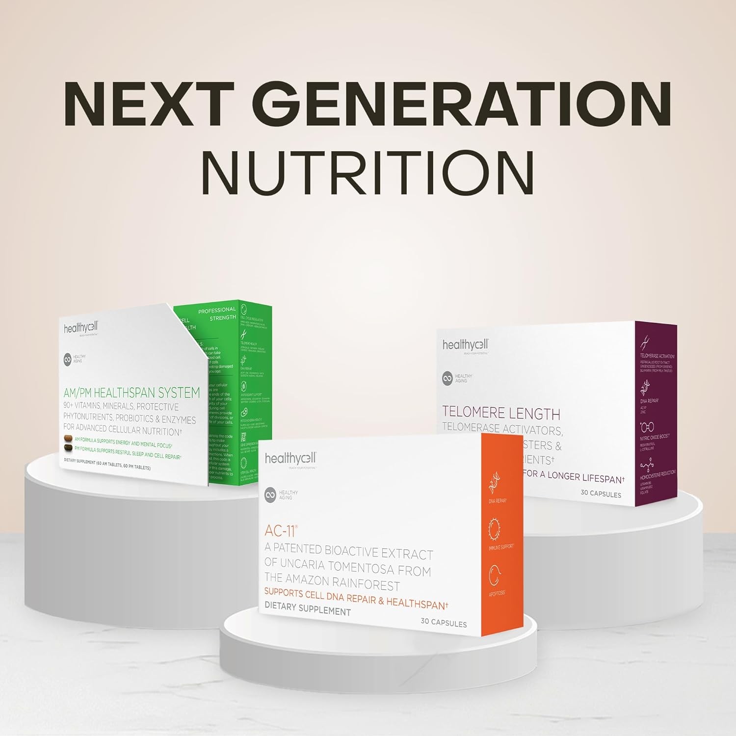 Healthycell Telomere Length Supplement – Anti-Aging Telomere Lengthening Supplem
