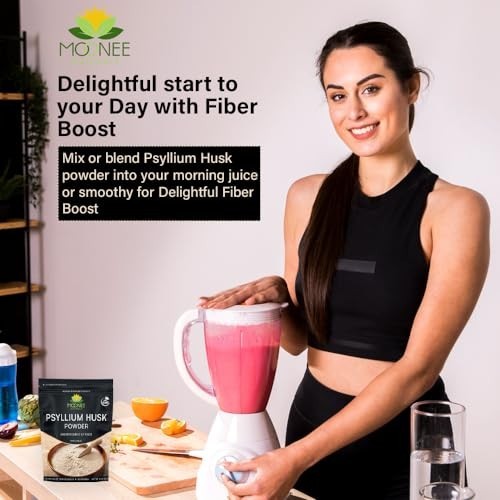 Psyllium Husk Powder (10 OZ), Gluten Free, Non GMO, Finely Ground, Keto Friendly