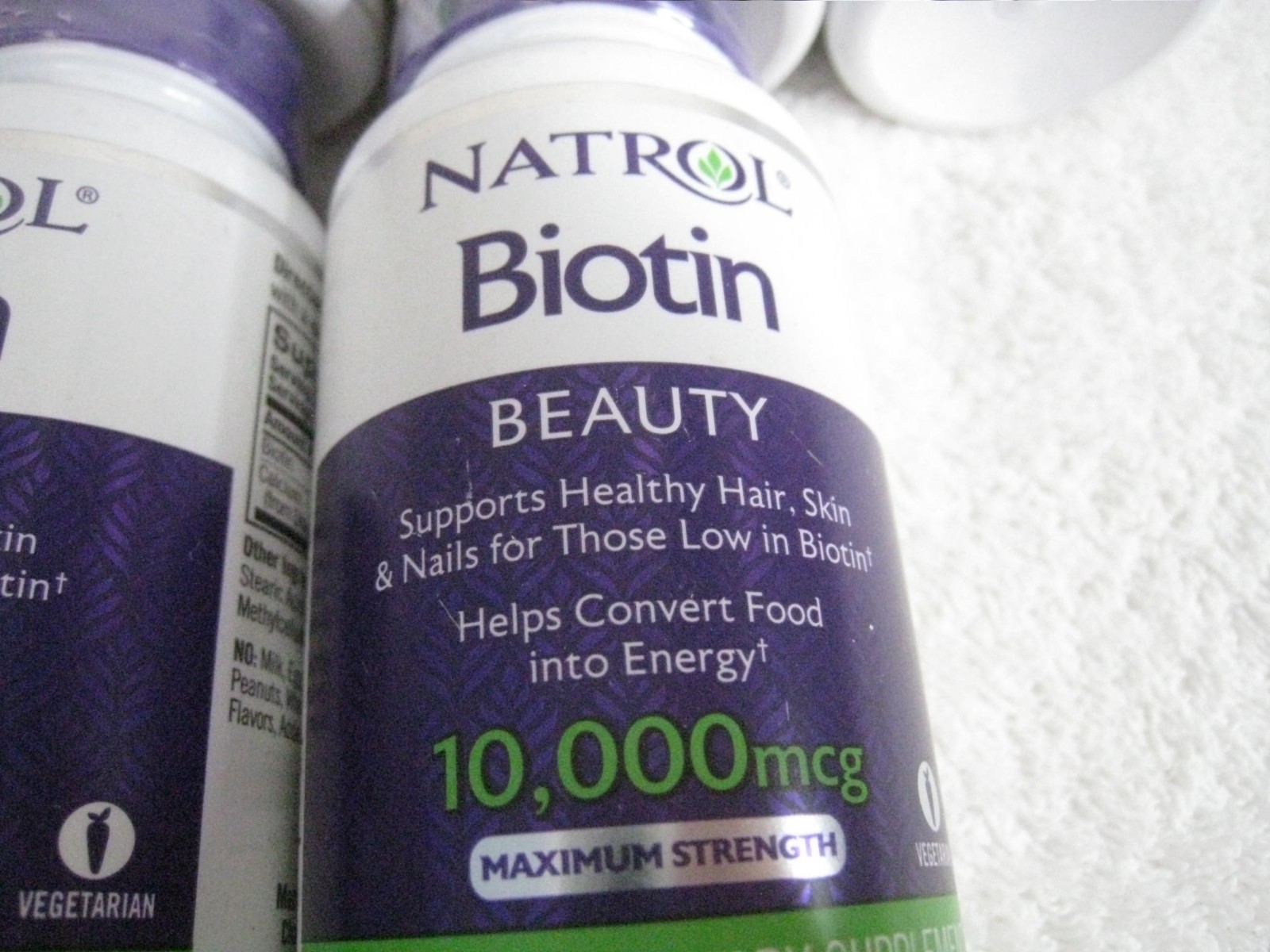 8×100 Natrol Biotin 10,000 mcg Max Strength Tablet PAST DATE 12/2024 REDUCED$$$