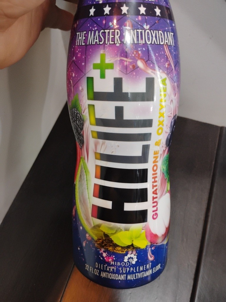 HILIFE + Hibody THE MASTER ANTIOXIDANT 32 FL OZ. Glutathione Plus!!! New Sealed
