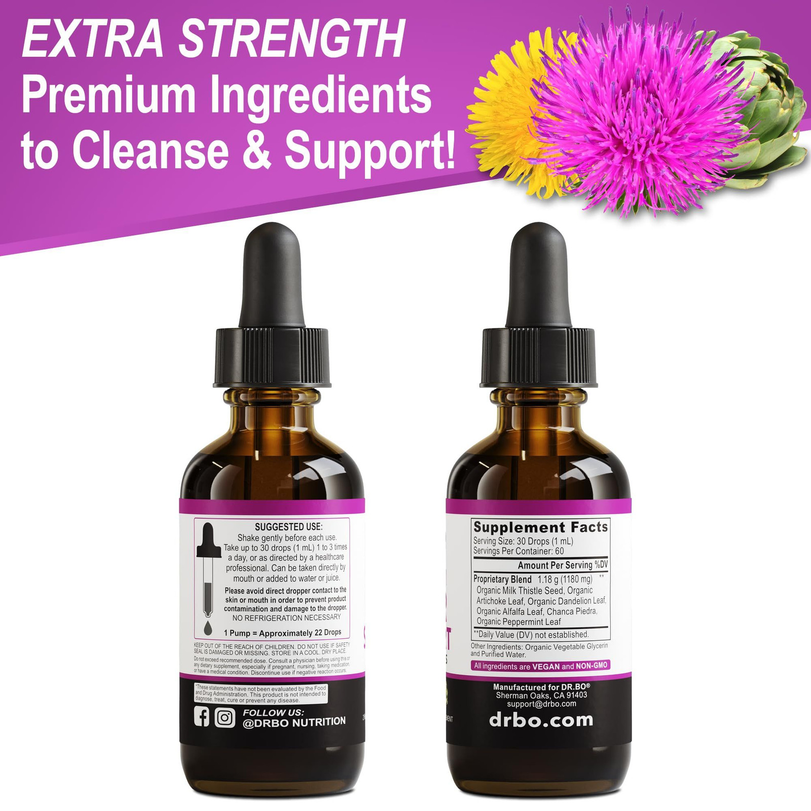Liver Cleanse Detox & Repair Organic – Natural 2 Fl Oz (Pack of 1)