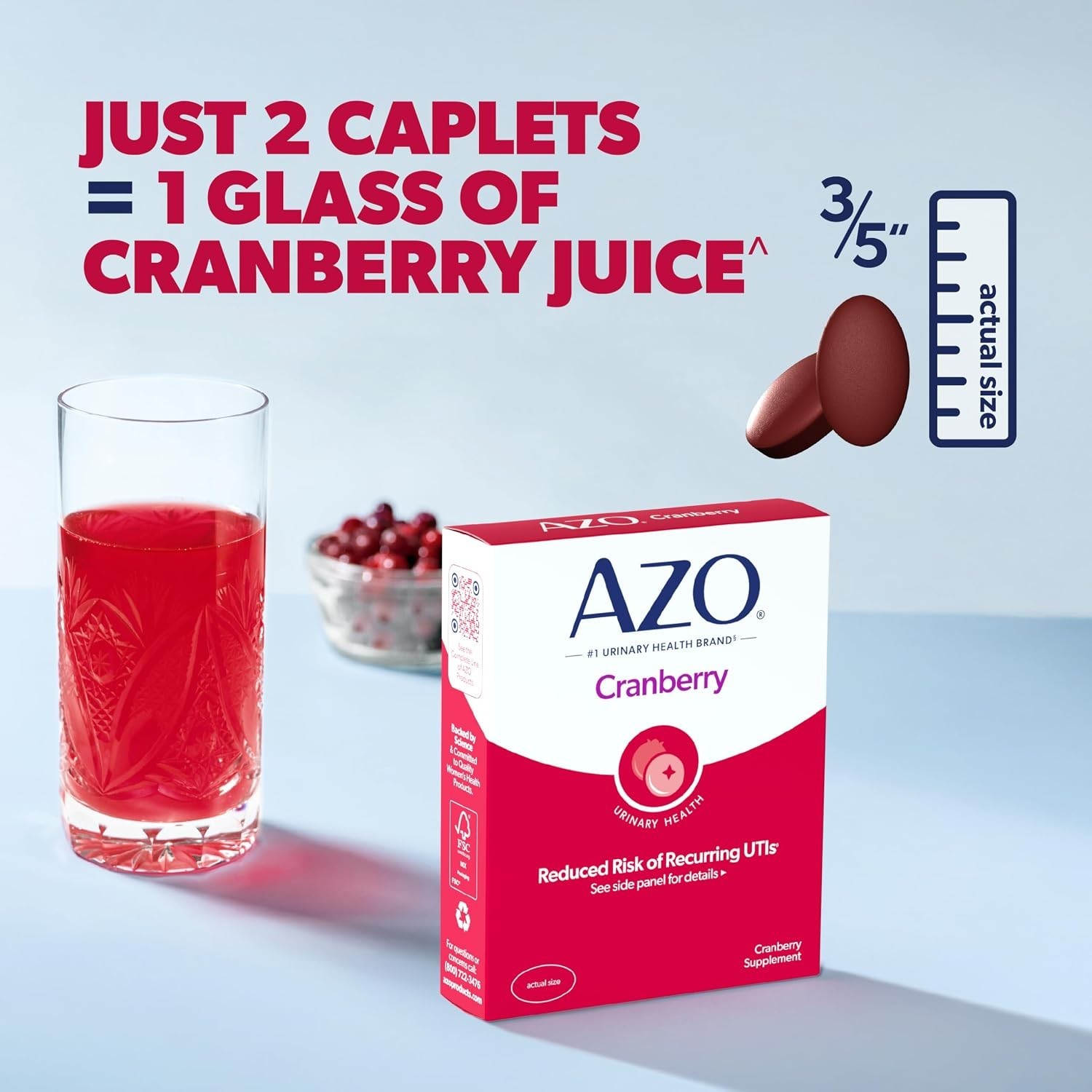 Cranberry Pills for Urinary Tract Health for Women and Men, Adult Cranberry S…