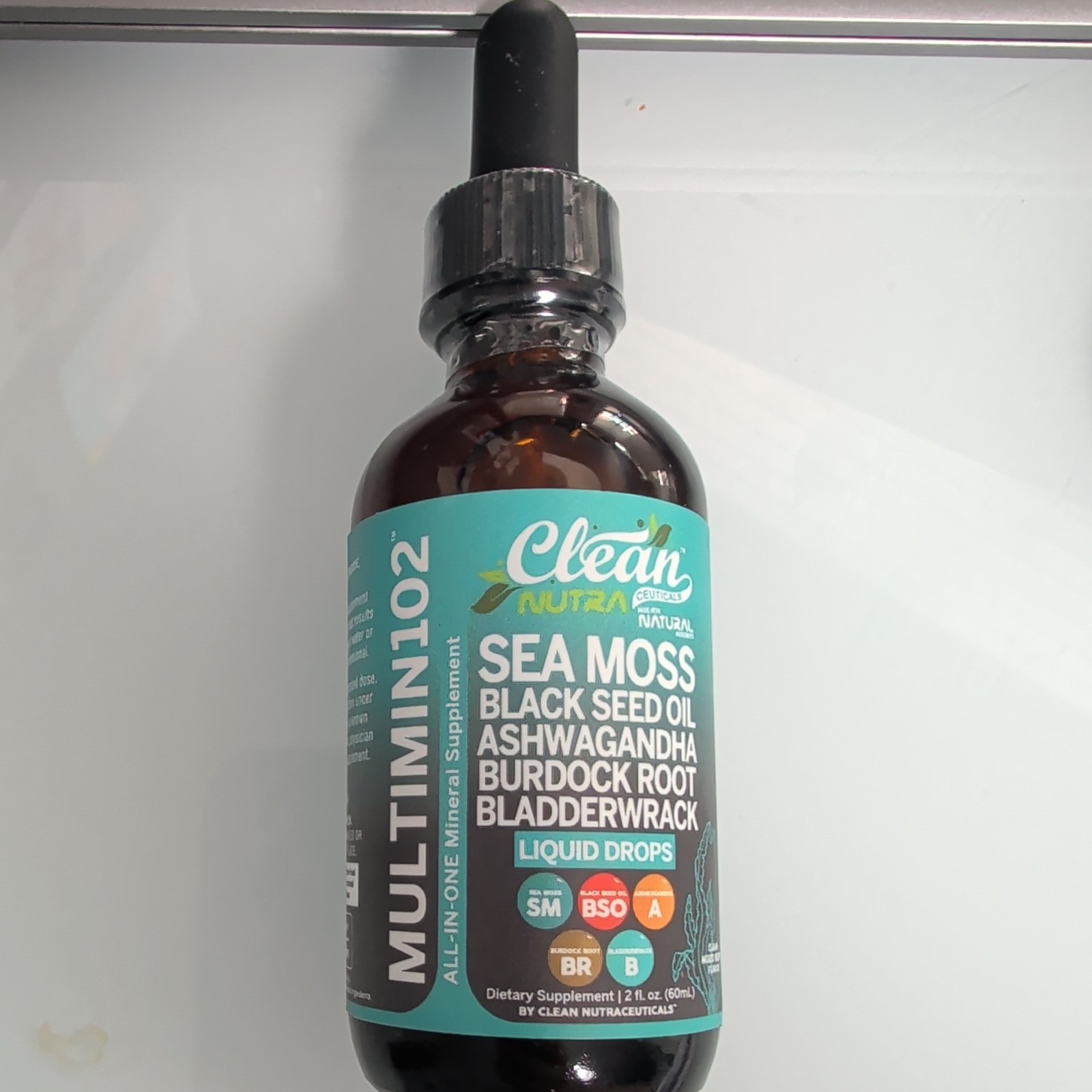 Clean Nutra Multimin102 Sea Moss Mineral Supplement Drops 2.0oz