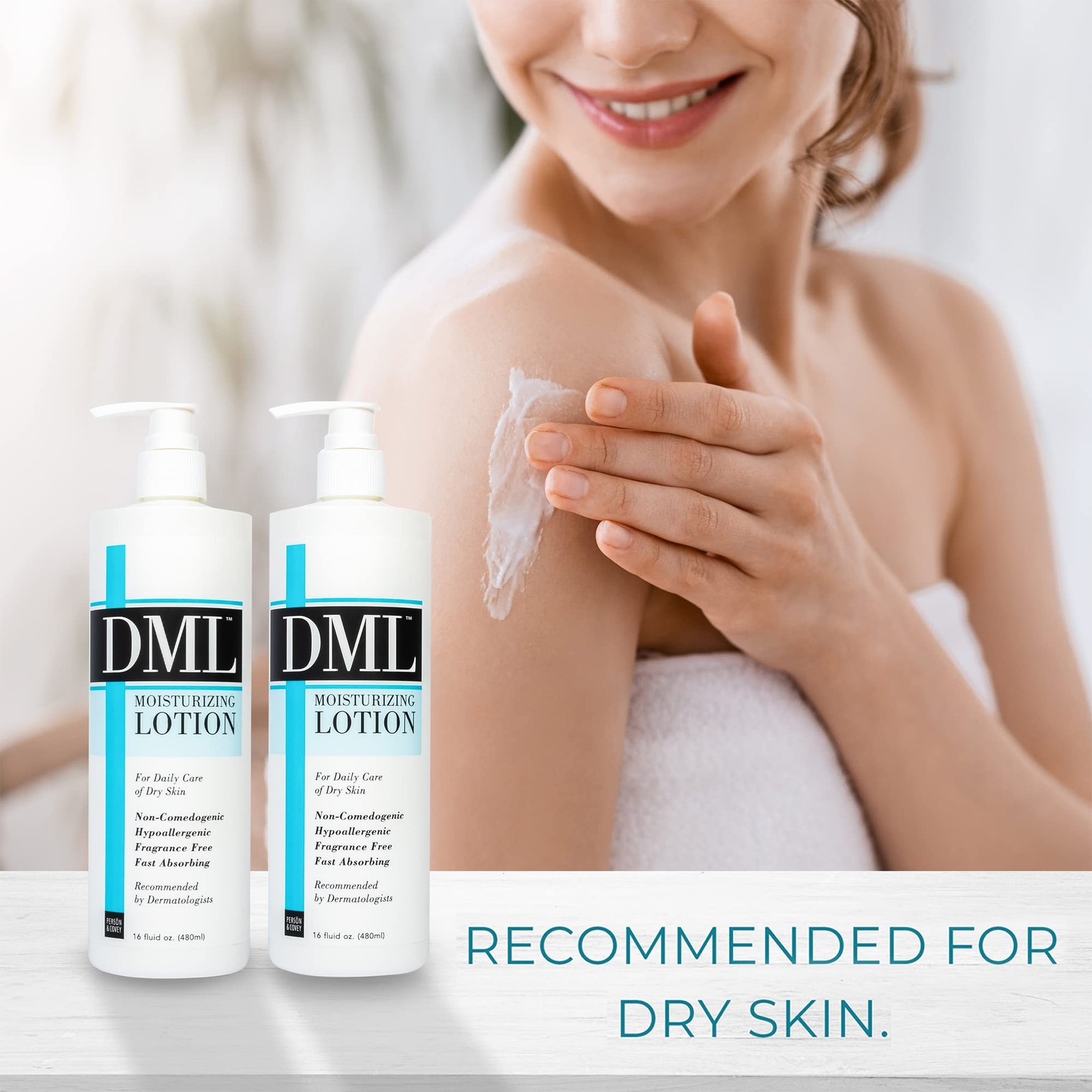 DML Moisturizing Lotion- Hydrating Hand and Body Moisturizer / Hypoallergenic…