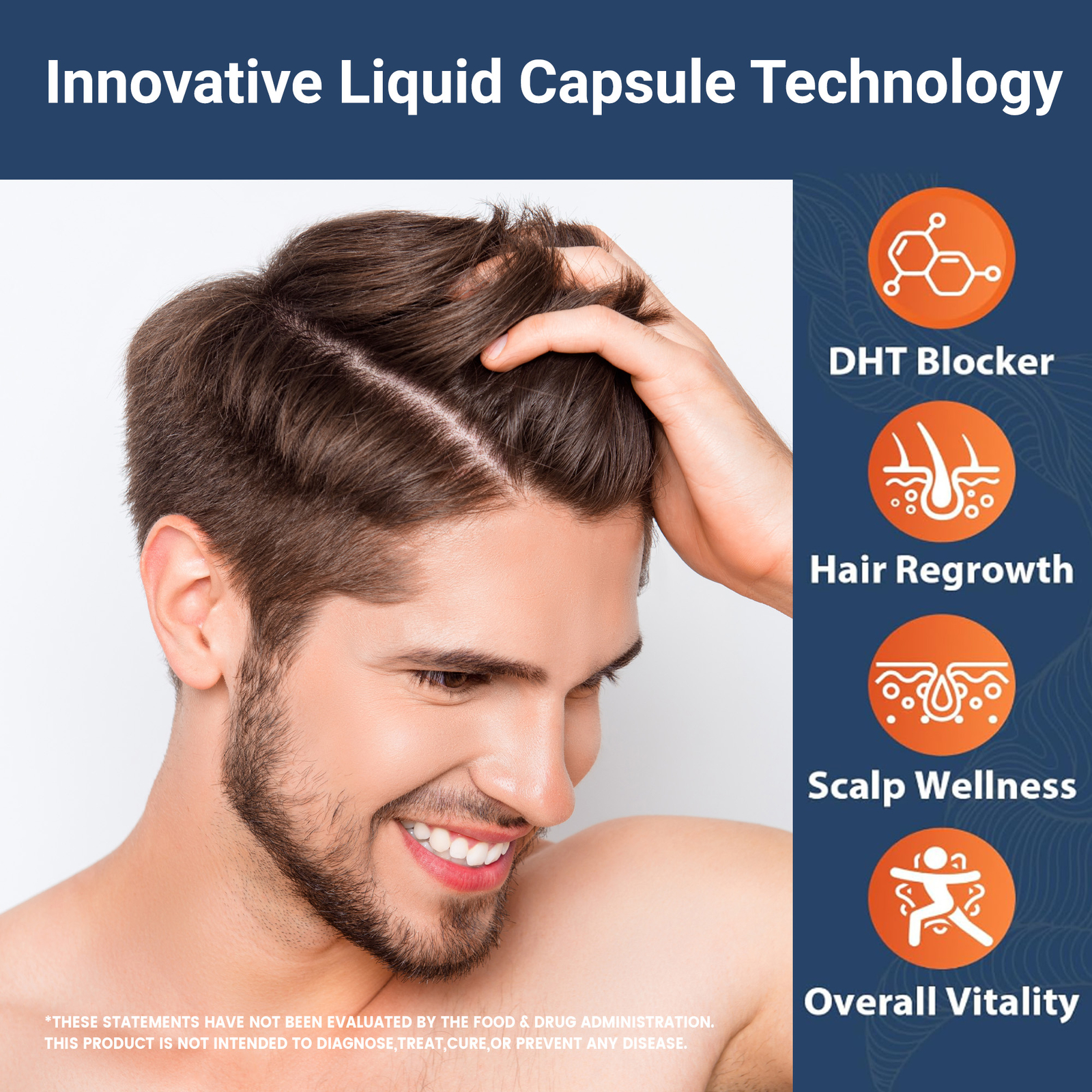 DHT Blocker – Saw Palmetto, Biotin – Promote Hair Growth and Protect The Scalp