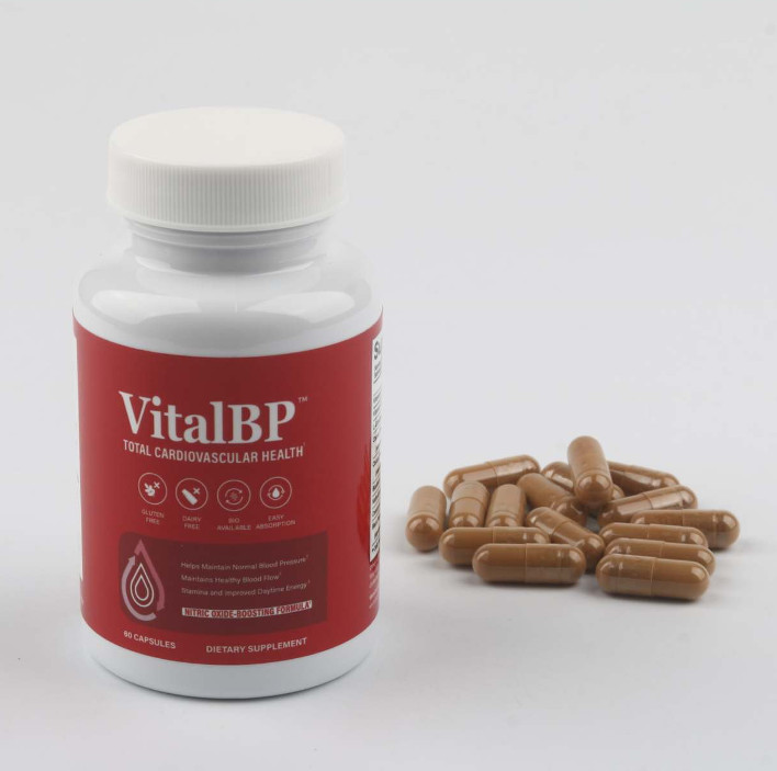 Vital BP-Total Cardiovascular Health, Support Blood Flow – 60/120/180 Capsules